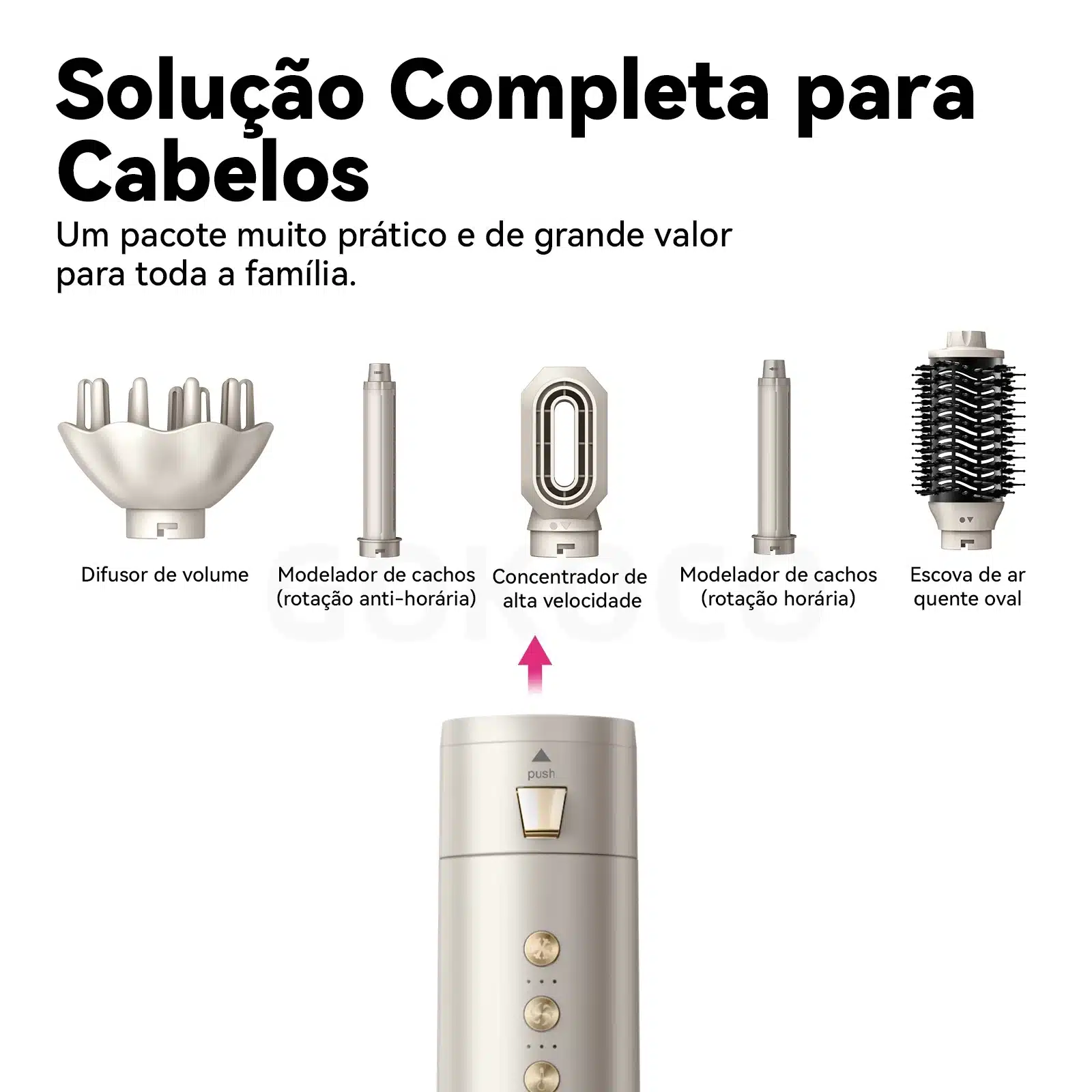 GOKOCO Escova Secadora 5 em 1 — imagem complementar 1